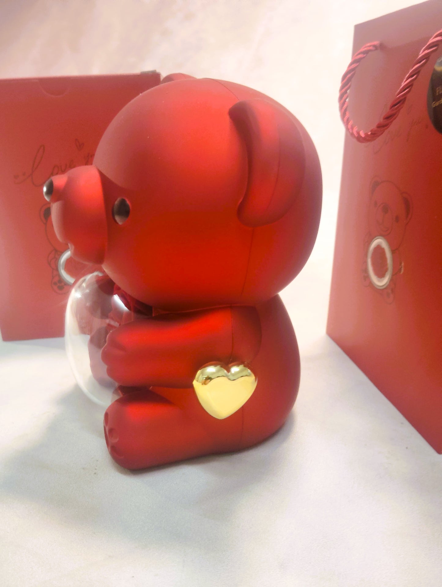 Cajita joyero ; "Eternal Rose Bear "