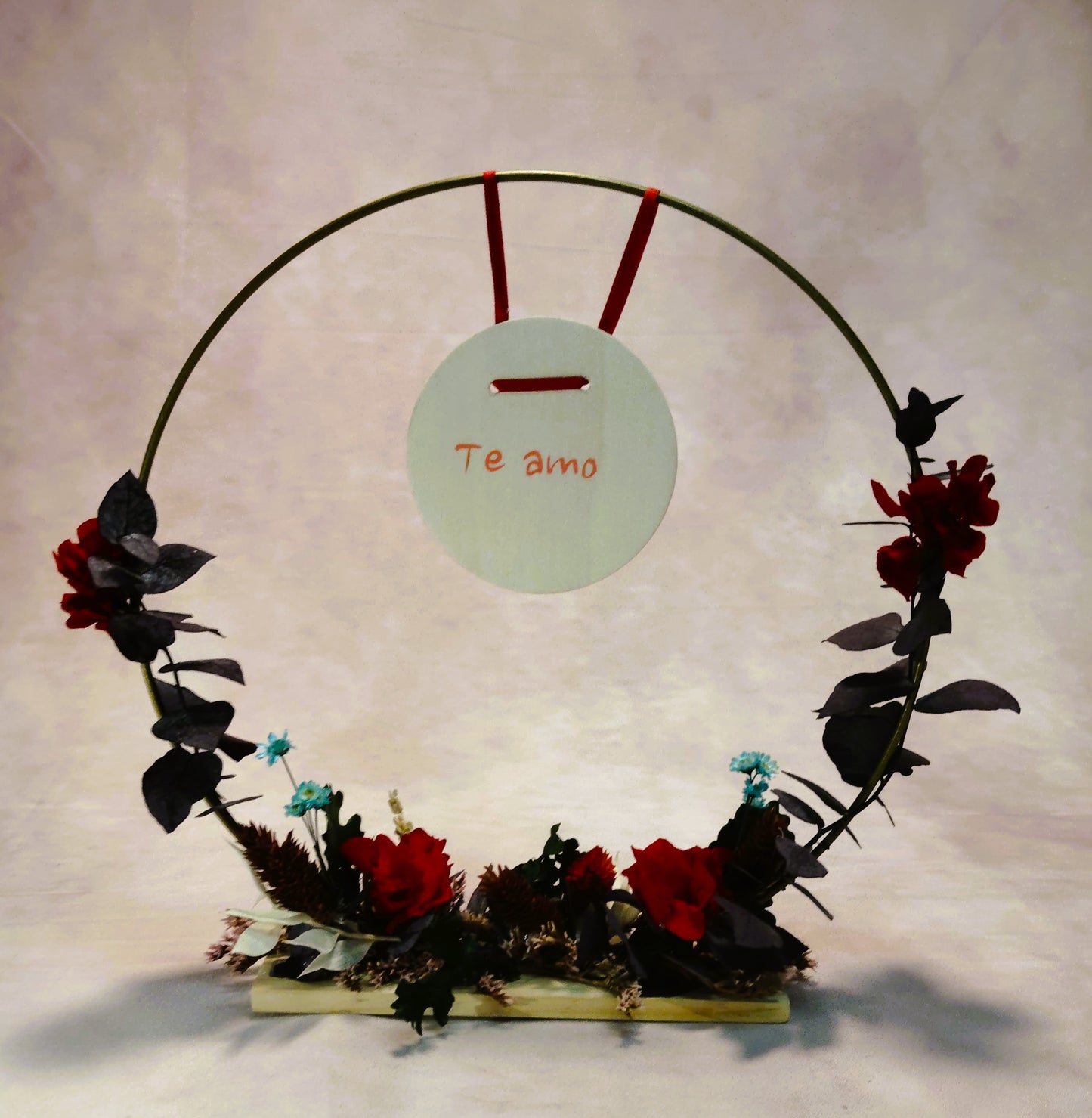 Aro Floral ; "Aro de Pasión"