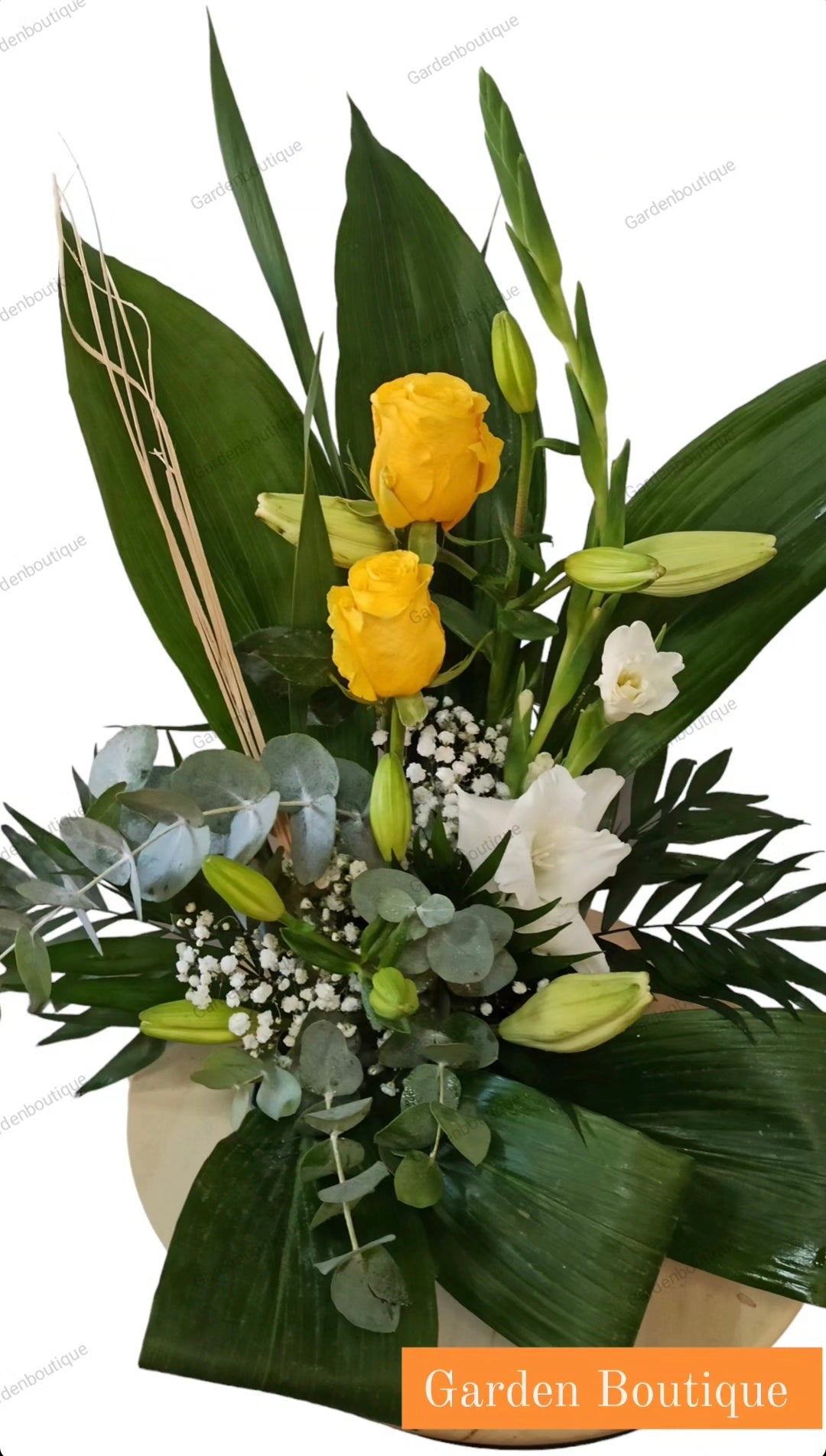 Composición floral Ruby