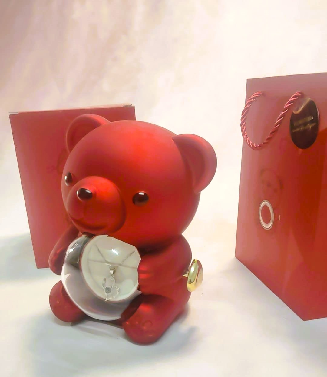 Cajita joyero ; "Eternal Rose Bear "