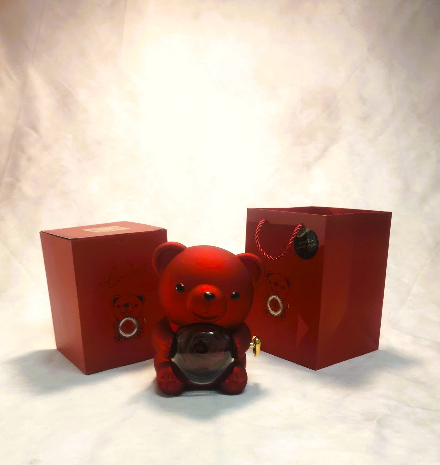 Cajita joyero ; "Eternal Rose Bear "