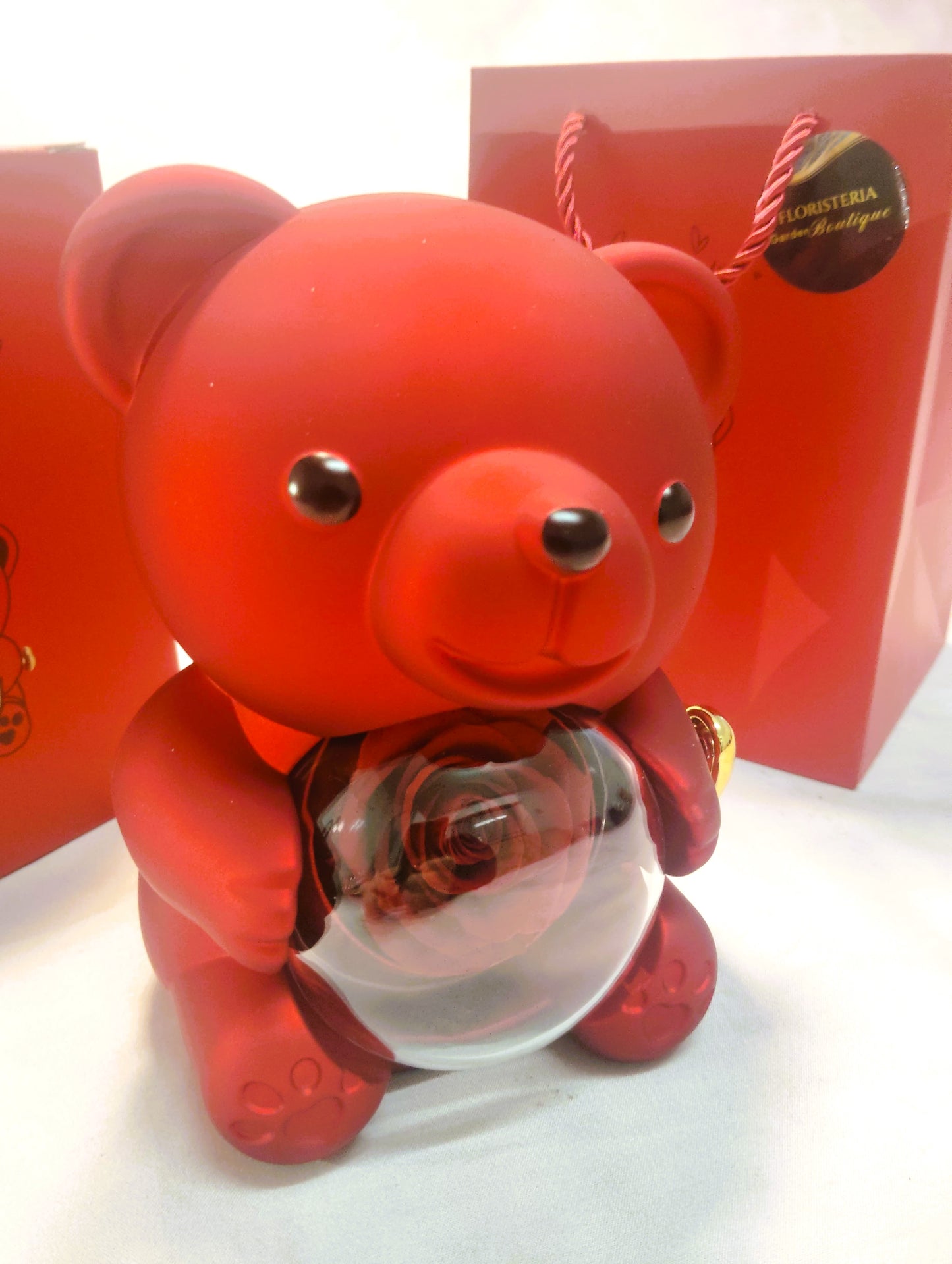 Cajita joyero ; "Eternal Rose Bear "