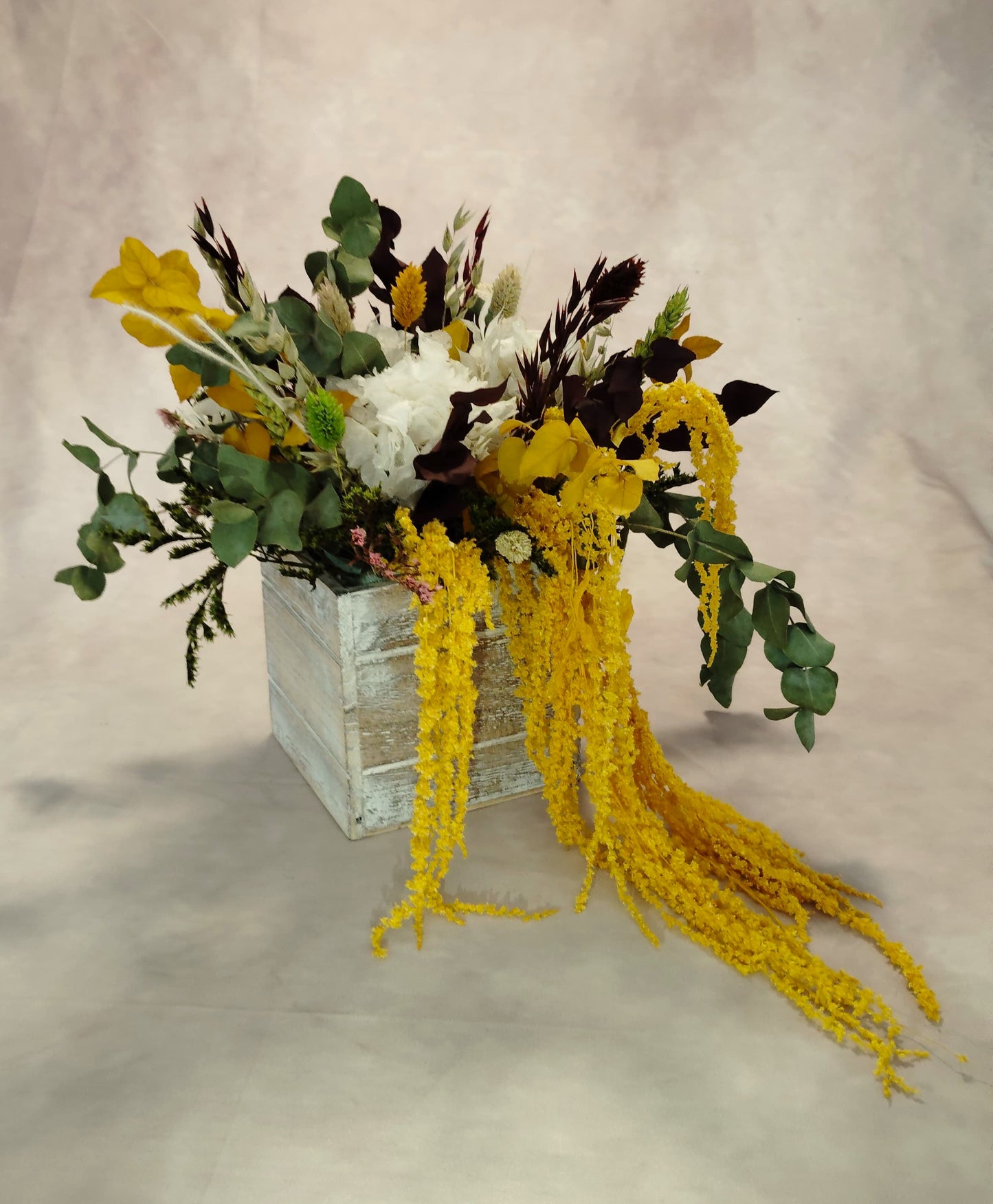 Composición Floral : Cascada Dorada