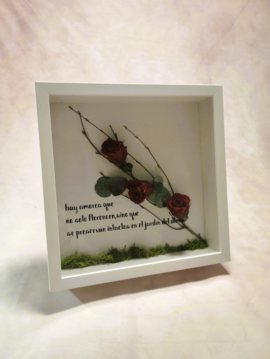 Enmarcado ; "Alma en Flor"